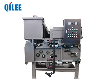 Sludge dewatering process and advantages of sludge filter press