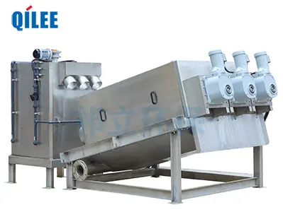 What is the working principle of sludge dewatering machine, what are the main types and characteristics of dewatering process