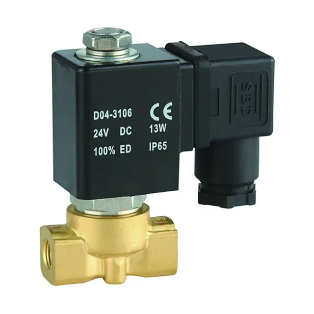 Flow Control Two Way Direct Acting Solenoid Valves 
