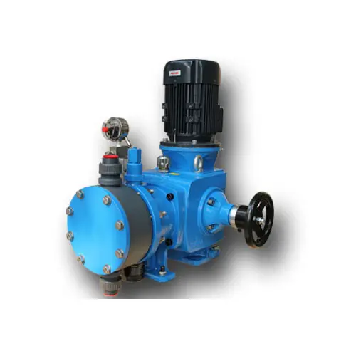 Hydraulic diaphragm metering pump